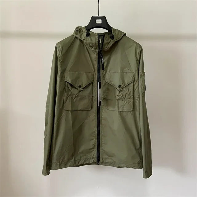 Men's Cotton Hooded Work Jacket