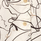Gilli Abstract Print Lapel Collar Cropped Shirt